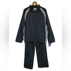 NWT Deadstock Vtge 90's Jerzees Men's Windbreaker Track Suit Streatwear Size L